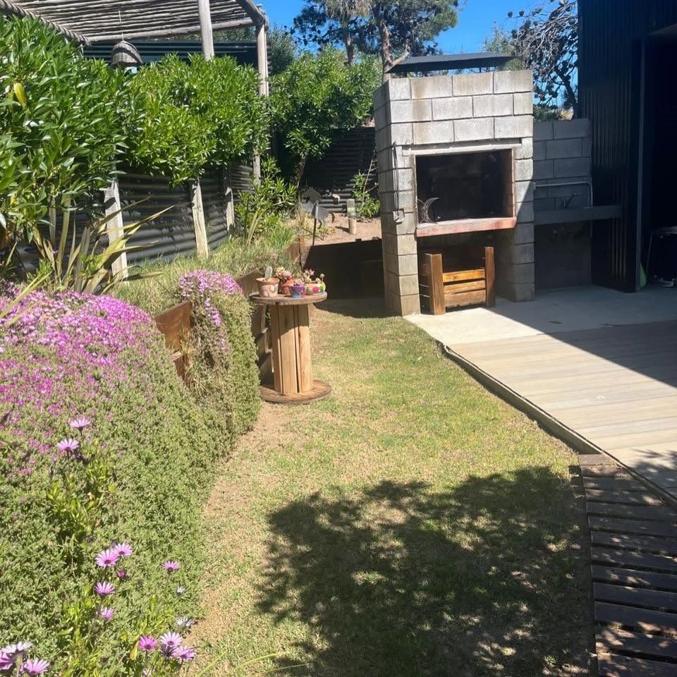 Jardín con flores